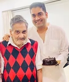 gaurav rohatgi with father shashank rohatgi
