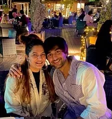 habiba jaffrey with son meezaan jafri