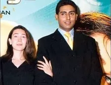 karishma kapoor with abhishek bachchan