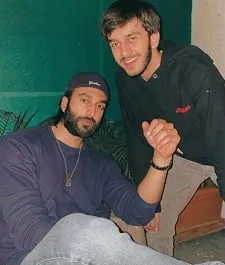 meezaan jafri with brother turaab abbas jaaferi