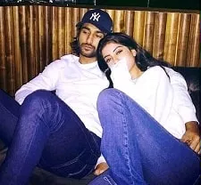 meezaan jafri with navya naveli nanda
