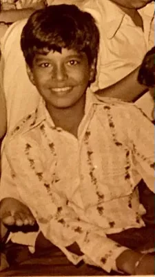 naved jaffrey childhood picture
