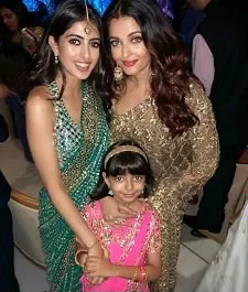 navya naveli nanda with aishwarya rai and aaradhya bachchan