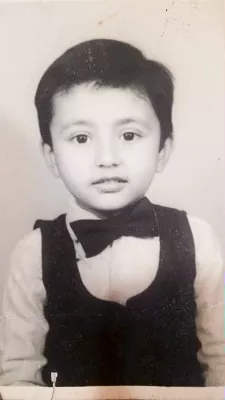 rj anmol childhood picture