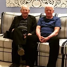 ronnie morea with brother georgino