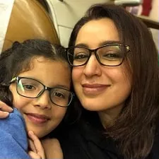 tisca chopra with daughter tara chopra