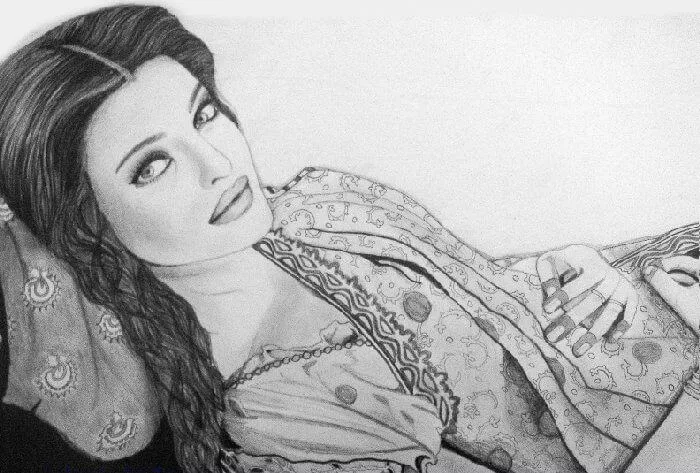 What are some examples of drawingssketches of Bollywood celebrities   Quora