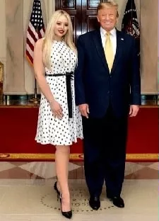 donald trump with daughter tiffany trump