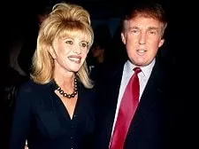 donald trump with ex-wife Ivana trump