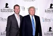 donald trump with son eric trump