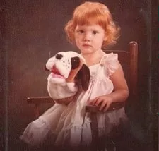 jessica chastain childhood picture