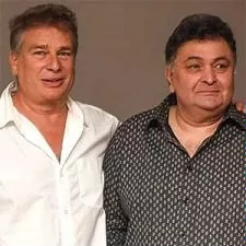 karan kapoor with cousin rishi kapoor