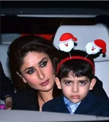 kiaan raj kapoor with aunt kareena kapoor