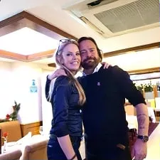 lorna tarling kapoor with brother steve tarling