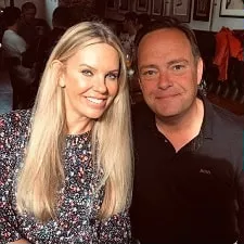 lorna tarling kapoor with her father