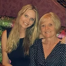 lorna tarling kapoor with mother sheila tarling