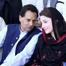 maryam nawaz sharif with husband safdar awan