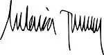 melania trump signature