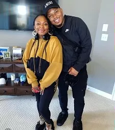 naturi naughton with husband two lewis