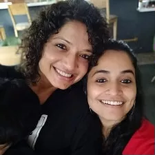 shheethal robin uthappa with sister-in-law hemambika