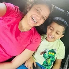 shheethal robin uthappa with son neale nolan uthappa