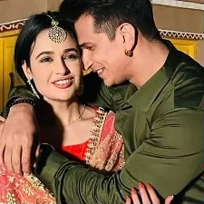 yuvika chaudhary with husband prince narula