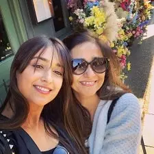 Ileana D'Cruz with her mother Samira D'Cruz