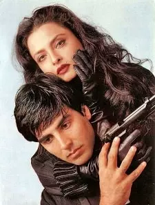 akshay kumar with rekha