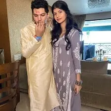 anjini dhawan with brother karan dhawan