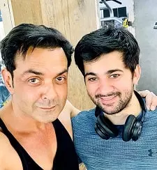 bobby deol with nephew karan deol