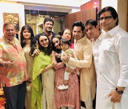 dhawan family picture