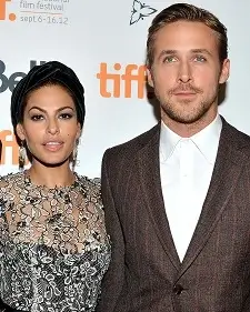 eva mendes with ryan gosling