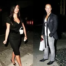 kim kardashian with joey lawrence