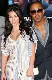kim kardashian with marques houston