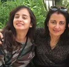 kiran sajdeh with daughter richa sajdeh
