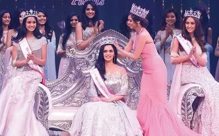 manushi chhillar crowned miss india 2017