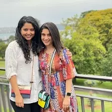 preethi narayanan with puja pabari
