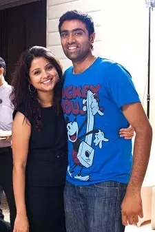 ravichandran ashwin with wife preethi narayanan
