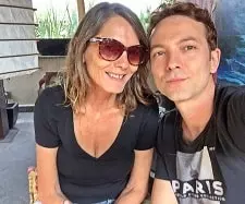 rosario ochoa with son kintaro mori