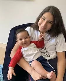 safira chatwal with brother azarias kapur