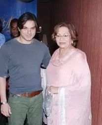 sohail khan with step-mother helen
