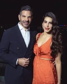 sunjay kapur with wife priya sachdev