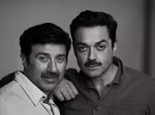 sunny deol with brother bobby deol