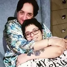 tulsi kapoor with grandmother neila devi