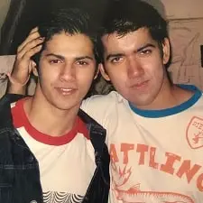 varun dhawan with brother rohit dhawan