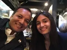 yashasvini jindal with father naveen jindal