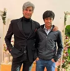 zorawar randhawa with uncle digvijay singh chahal