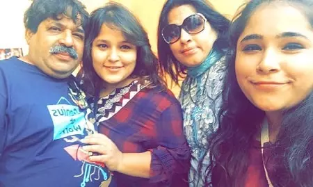 deepika khanna with her family