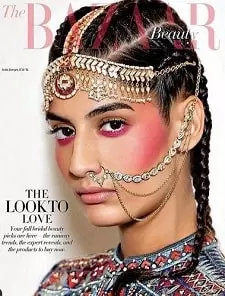 erika packard harpers bazaar cover