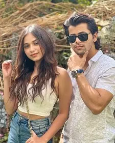 jannat zubair rahmani with siddharth nigam